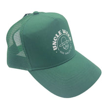 Charger l'image dans la visionneuse de la galerie, Casquette trucker Bottle Green UncleWeed