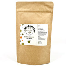 Charger l'image dans la visionneuse de la galerie, Sachet de tisane au CBD effet énergétique en papier kraft UncleWeed.